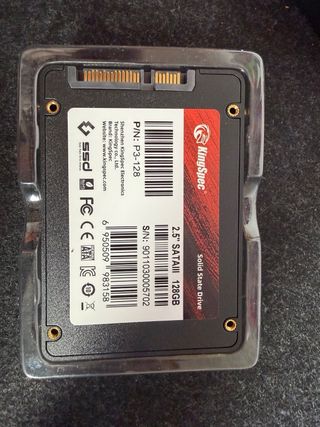 KingSpec SSD 2.5 128GB
Nuevo