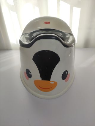 Orinal infantil con escalón y cojín