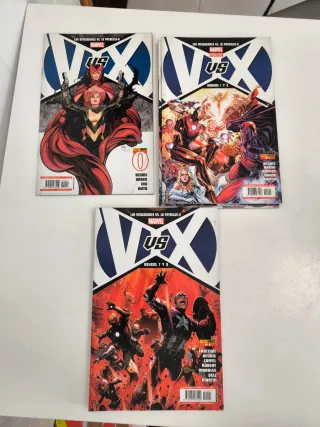 Los vengadores Vs La patrulla X N° 0 al 6