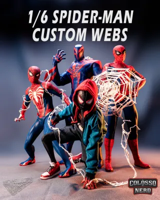 Custom Webs 1/6 Spider-Man Hot Toys