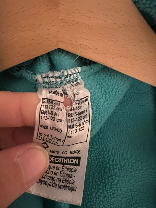 Chaqueta técnica Decathlon niño/a