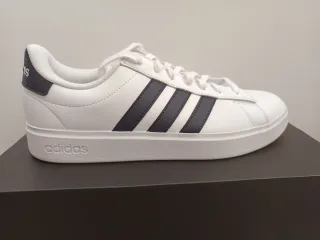 Adidas Grand Court 2.0 Blancas y Azul