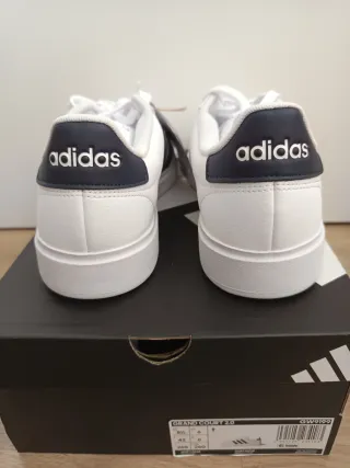 Adidas Grand Court 2.0 Blancas y Azul