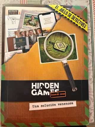Juego de mesa Hidden Games: Una solución venenosa
