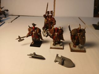 Figuras Guerreros del Caos warhammer