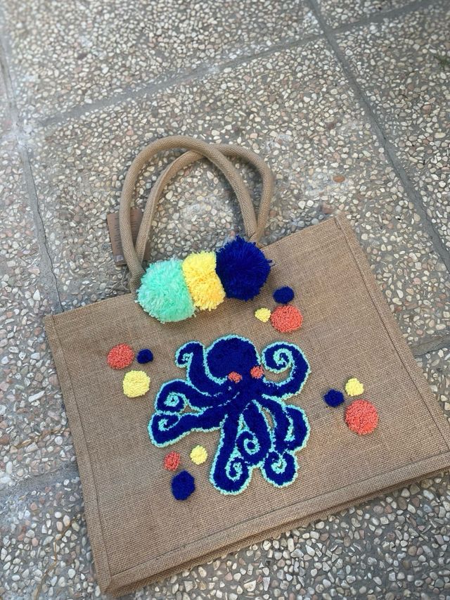 Borsa mare fatta a mano