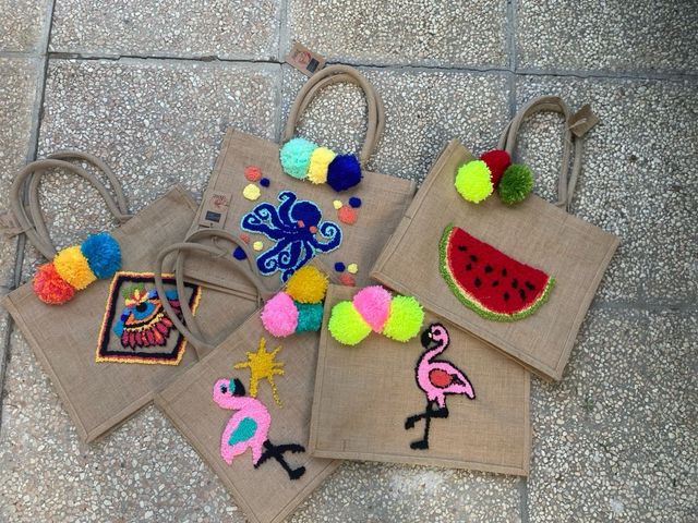 Borsa mare fatta a mano