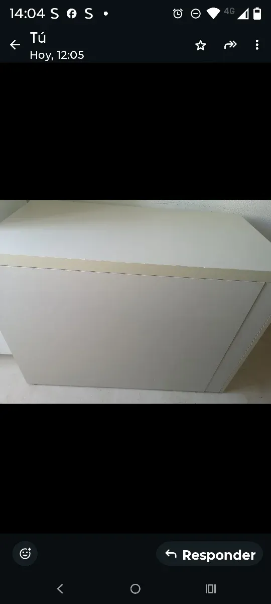 Mesa escritorio madera beig