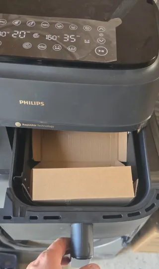 Friggitrice ad aria Philips Dual Basket