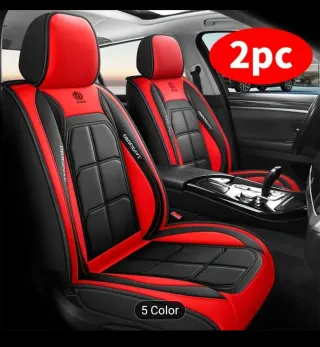 Fundas Asientos Coche Cuero Sintético 2uds