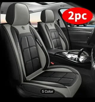 Fundas Asientos Coche Cuero Sintético 2uds