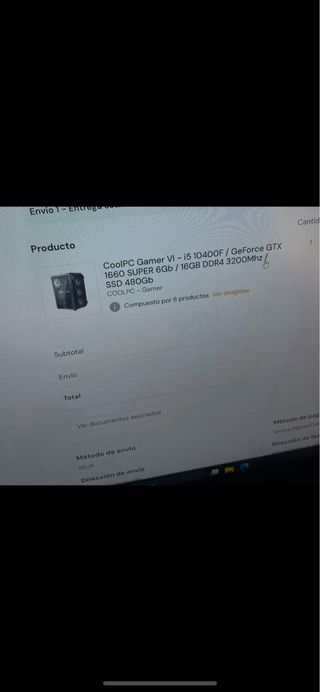 Ordenador CoolPC Gamer VI i5 10400F
