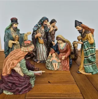 Belén de Resina Porcelanizada