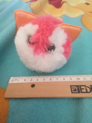 Peluche Gatto Rosso Morbido Bambini