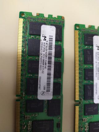 Lote 7x DDR3 8GB 10600R Memoria Servidor Samsung