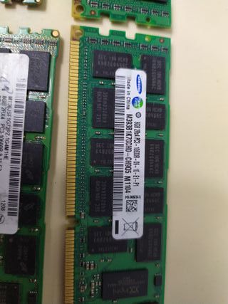 Lote 7x DDR3 8GB 10600R Memoria Servidor Samsung