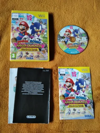 Juego Wii
Mario y Sonic juegos olímpicos London   