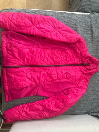 Plumas acolchadas Decathlon rosa