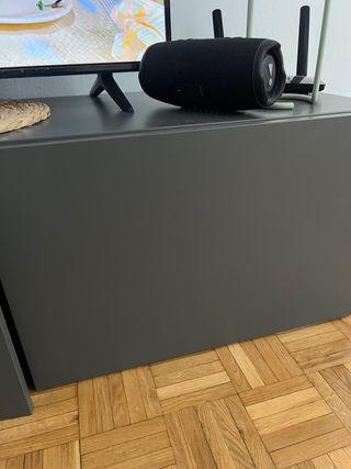 Mueble TV Besta Ikea Gris