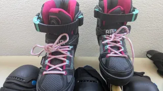 Patines Oxelo Fitness 5 Talla 35-38