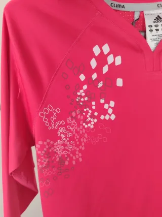 Camiseta Adidas Mujer Talla S/36 Rosa Clima