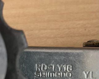 Desviador Shimano con patilla