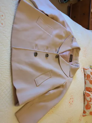 Chaquetón rosa Amitié talla única