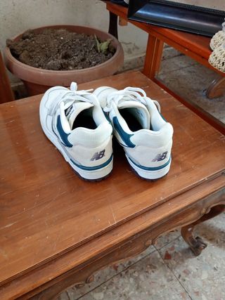 Zapatillas New Balance 550 Blancas y Azules