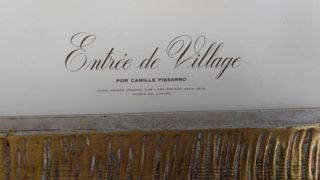 Cuadro reproducción con marco de Camille Pissarro