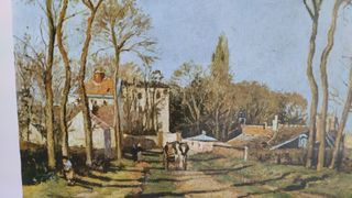 Cuadro reproducción con marco de Camille Pissarro