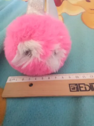 Peluche conejito rosa suave