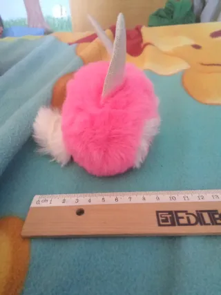Peluche conejito rosa suave