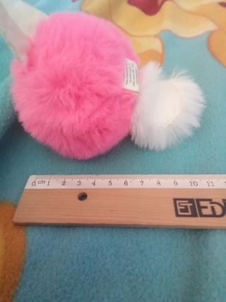 Peluche conejito rosa suave