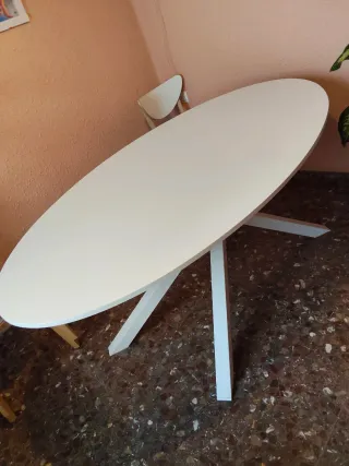 Mesa ovalada Ikea 6 personas
