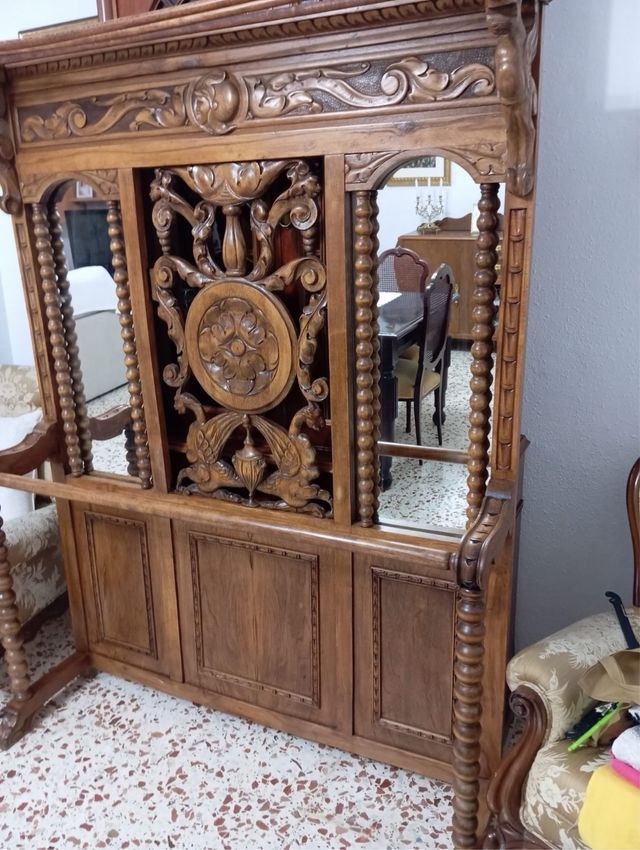 recibidor vintage restaurado