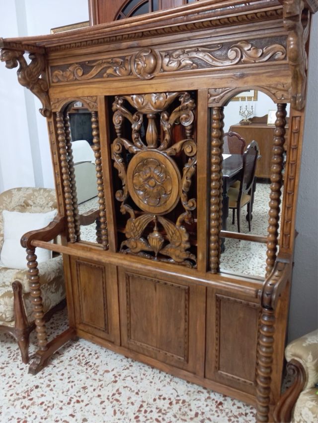 recibidor vintage restaurado