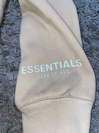 Sudadera Essentials Beige