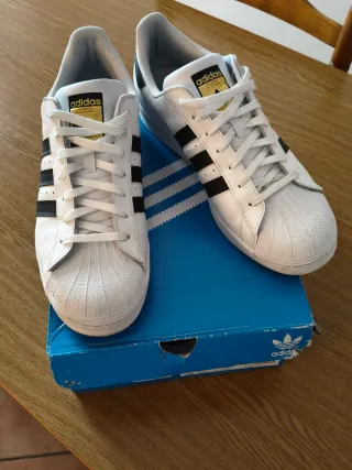 Scarpe Adidas Superstar Uomo Bianche e Nere