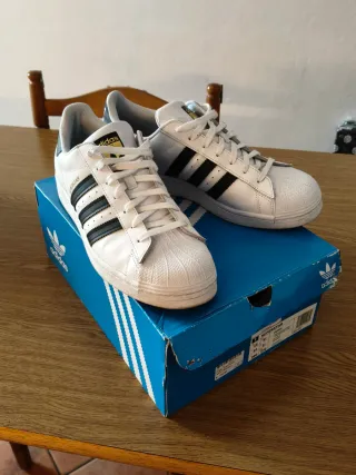Scarpe Adidas Superstar Uomo Bianche e Nere