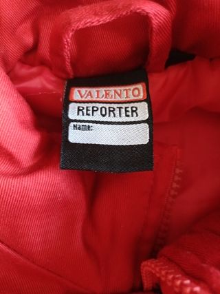 Chaleco de trabajo rojo