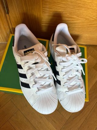 Adidas Superstar Blancas Talla 38