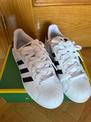 Adidas Superstar Blancas Talla 38