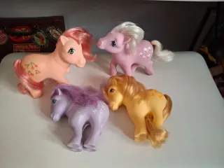Mi Pequeño Pony G1 Lote 4 Figuras