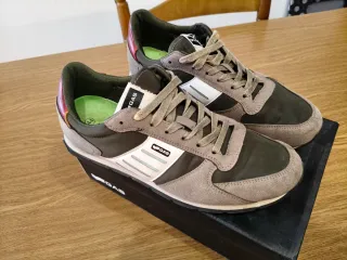 Scarpe Gas Uomo Beige/Verde