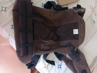 Mochila portabebés Kinderpack Espresso