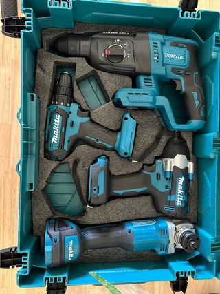 Makita Taladro, Martillo, Amoladora, Llave Impacto