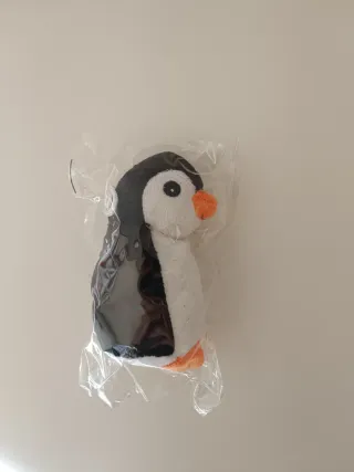 Pinguino peluche portachiavi