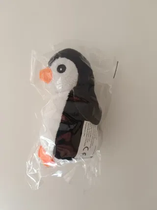 Pinguino peluche portachiavi