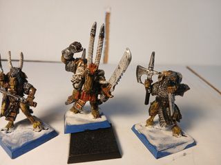 Figuras Hombres Bestia Warhammer