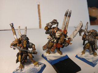 Figuras Hombres Bestia Warhammer